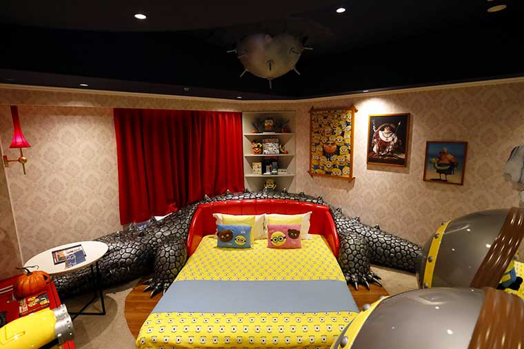 ホテルユニバーサルポート「ミニオンルーム」