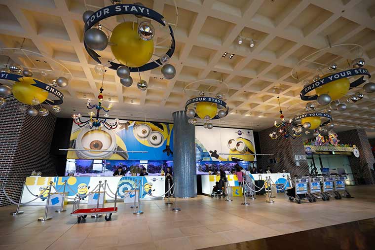 ホテルユニバーサルポート ロビー