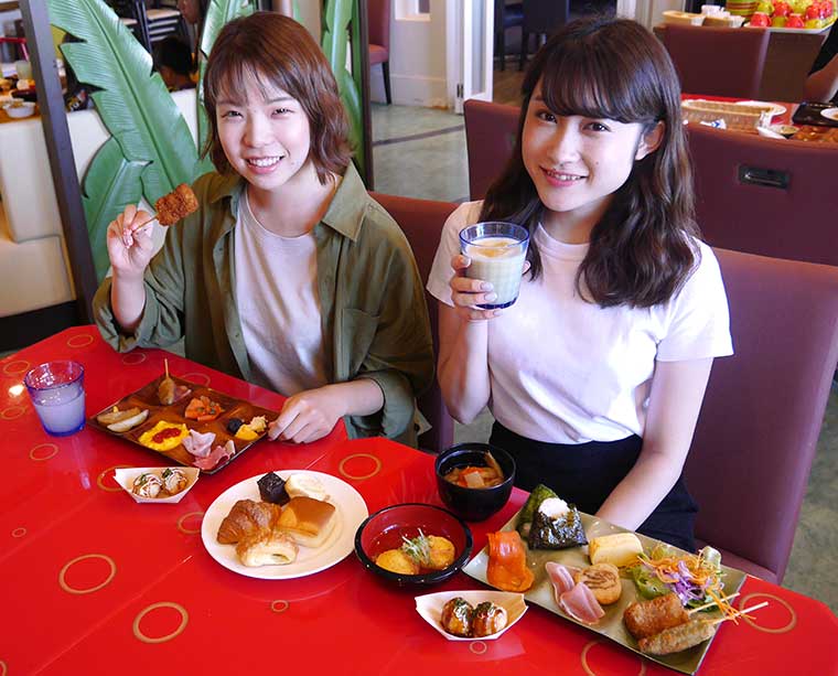 ホテルユニバーサルポート 朝食ブッフェ