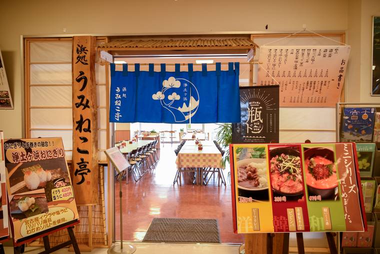 浄土ヶ浜レストハウス浜処うみねこ亭