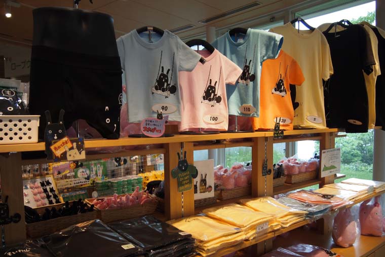 藻岩山　もーりすTシャツ