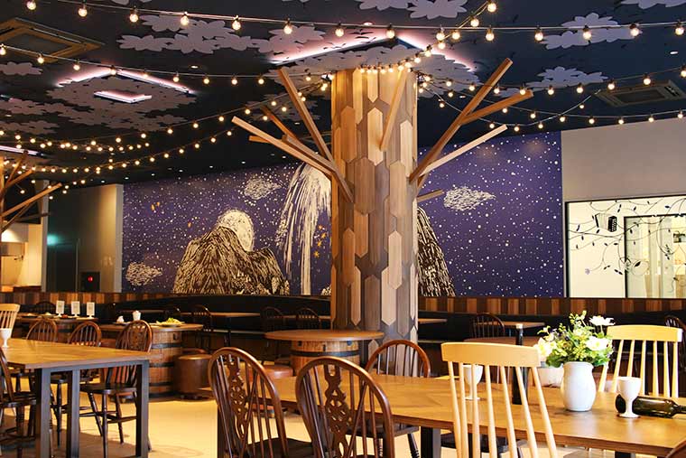 レストランやメニューにもムーミンの世界観がたっぷり