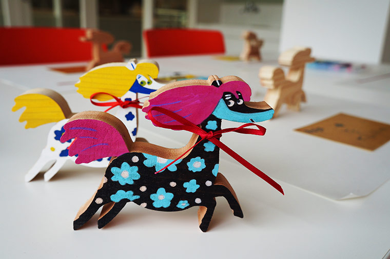 うみうまの絵付け体験