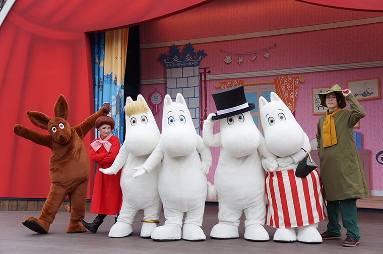 ムーミンの物語の世界を体験できるムーミンバレーパーク