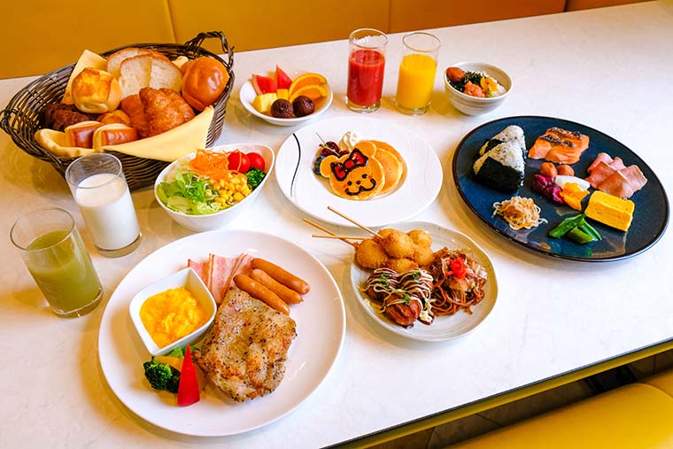 ホテル近鉄ユニバーサル・シティ　朝食ブッフェ