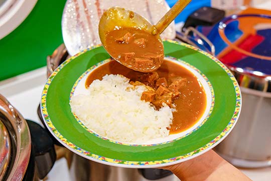 ホテル近鉄ユニバーサル・シティ　朝食ブッフェ　カレー