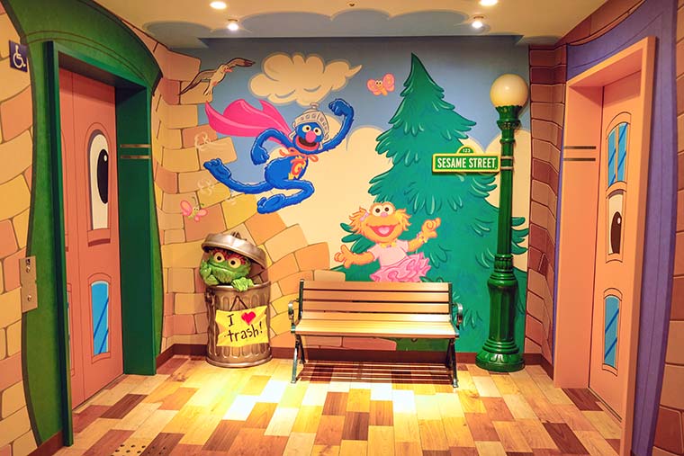 「セサミストリート」コンセプトルーム