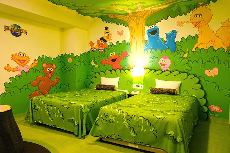 ホテル近鉄ユニバーサル・シティ　セサミストリート™・ビッグフォレスト・ルーム