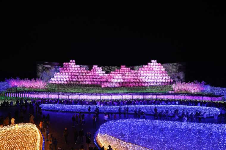 なばなの里 イルミネーション 2019