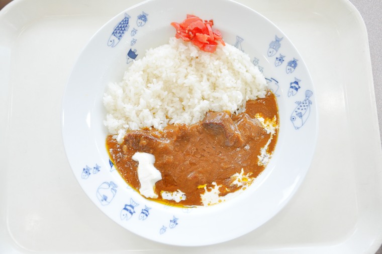 出島バラ色カレー