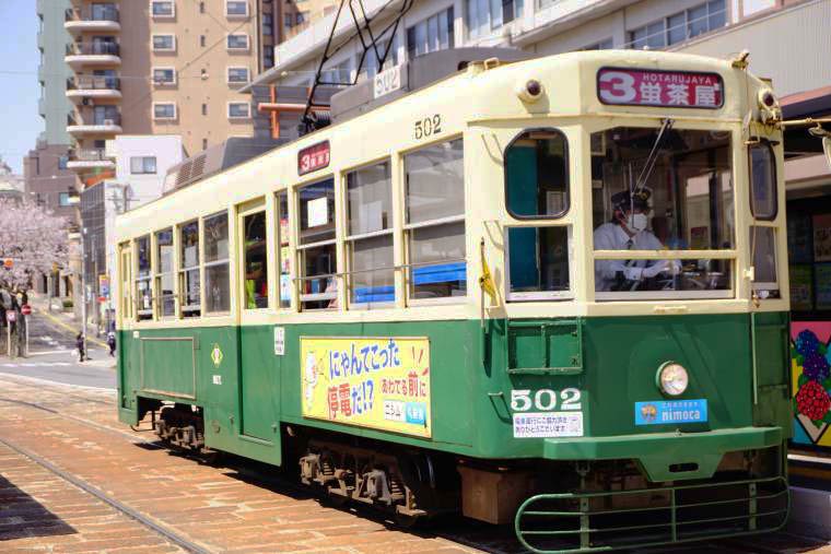 長崎の路面電車「ちんちん電車」