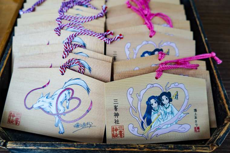 秩父 三峯神社 絵馬