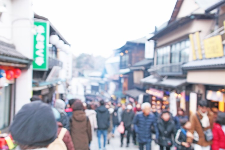 成田山新勝寺の参道で食べ歩き