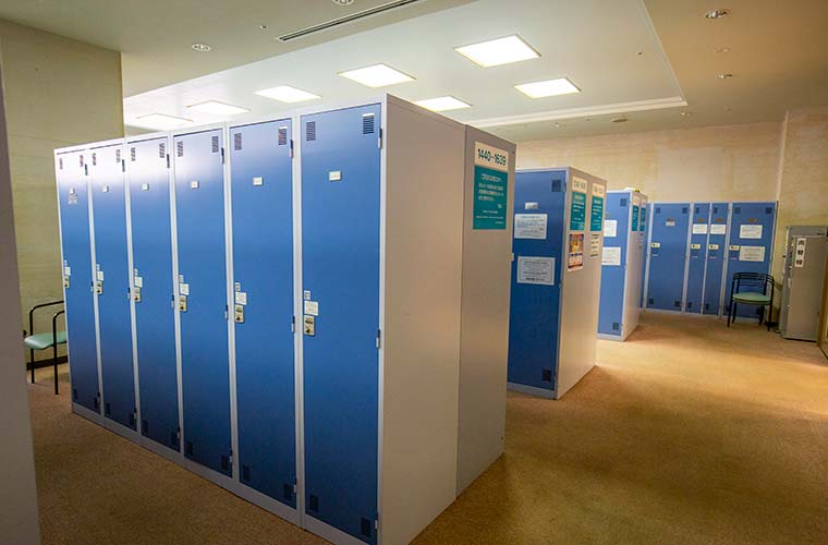 越後湯沢 NASPAスキーガーデン 宿泊者専用ロッカー