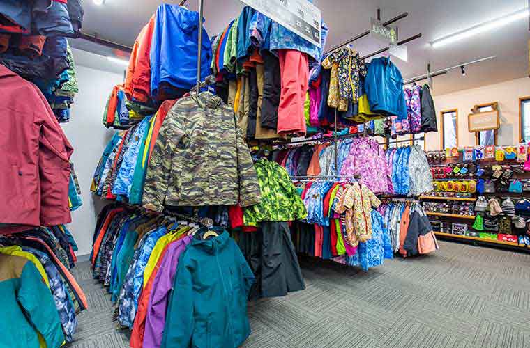 越後湯沢 NASPAスキーガーデン レンタルショップ