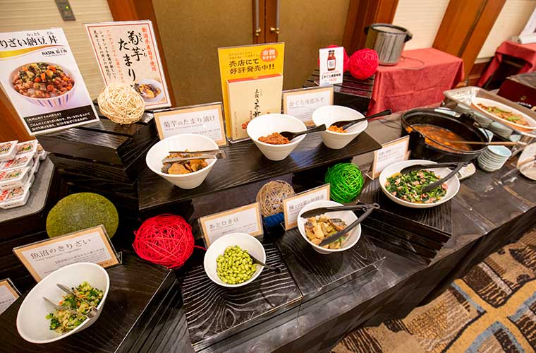 越後湯沢温泉 NASPAニューオータニ 朝食ビュッフェ