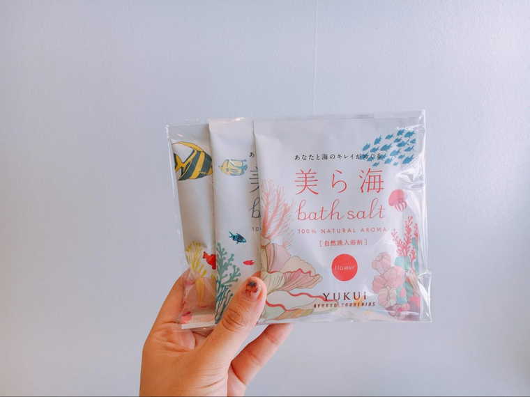 国際通り商店街　La Cucina SOAP BOUTIQUE（ラクッチーナソープブティック）のバスソルト