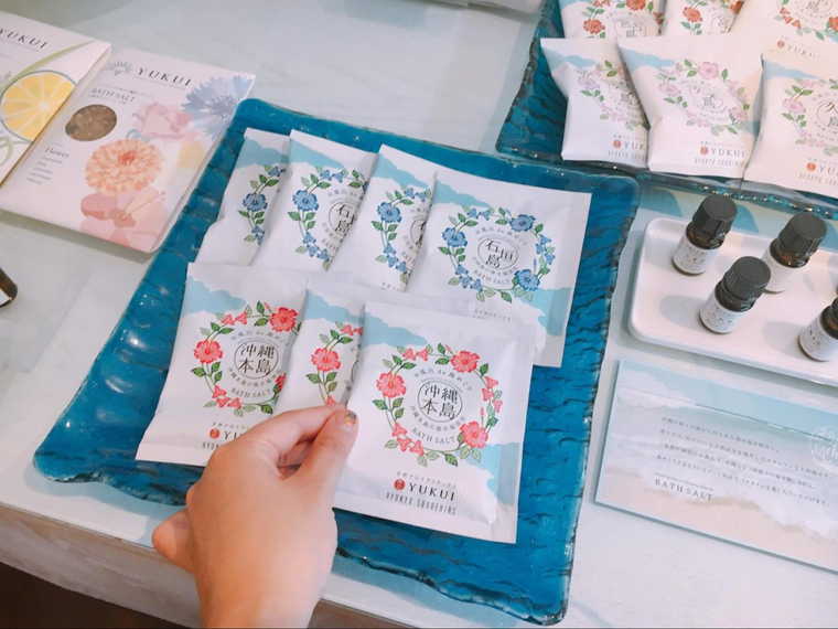 国際通り商店街　La Cucina SOAP BOUTIQUE（ラクッチーナソープブティック）の「お風呂de島めぐり」