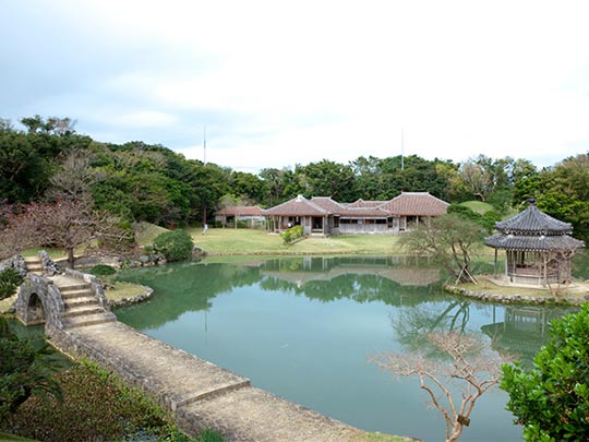 冊封使の接待にも利用された識名園