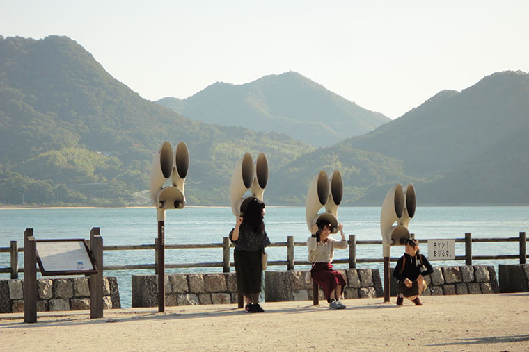 うさ耳の集音器