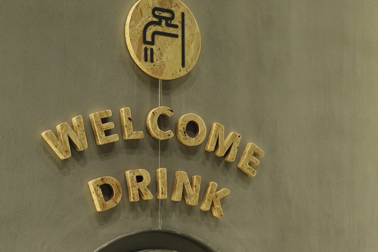 星野リゾート OMO7 旭川 ウェルカムドリンクコーナー