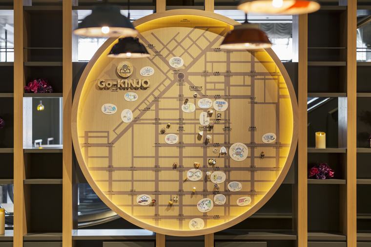 星野リゾート OMO7 旭川 Go-KINJOマップ