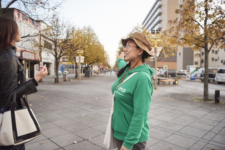 星野リゾート　OMO7 旭川　「OMO GREEN」　旭川平和通買物公園