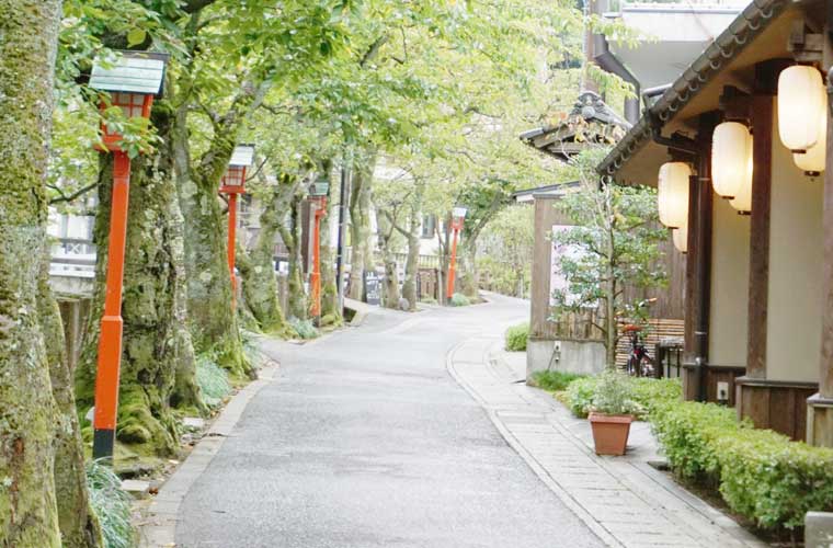城崎温泉の木屋町小路