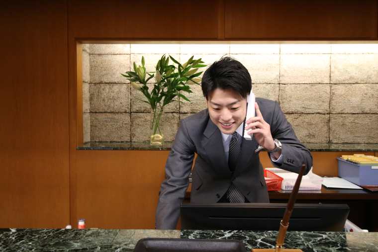 城崎温泉　西村屋ホテル招月庭　スタッフの青木さん