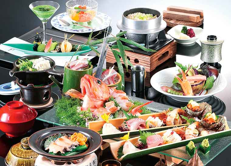 城崎温泉　西村屋ホテル招月庭　但馬山海の旬が振舞われる会席料理