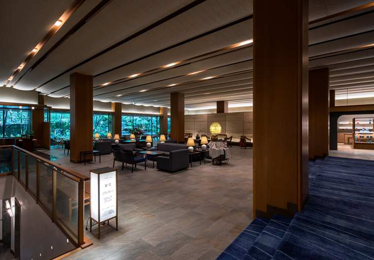 城崎温泉　西村屋ホテル招月庭　ロビーラウンジ