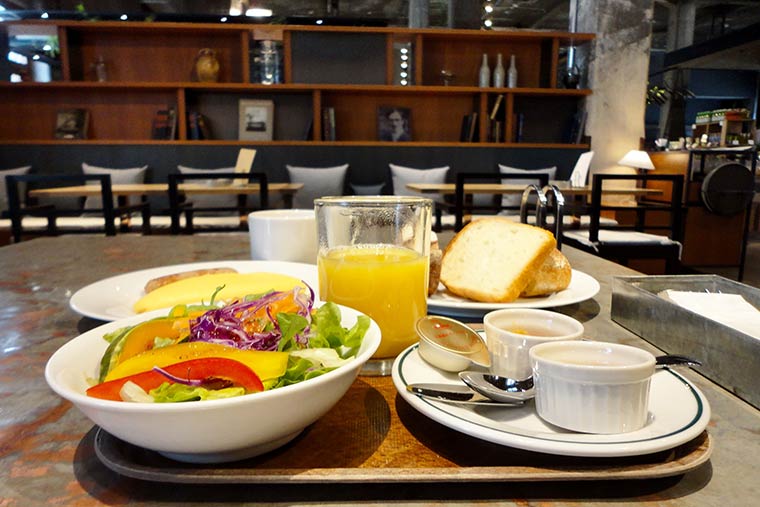 The RESTAURANTのモーニング