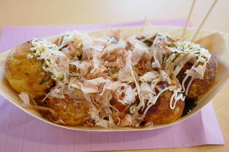 定番のソース、ヘルシーな塩味がおすすめ！