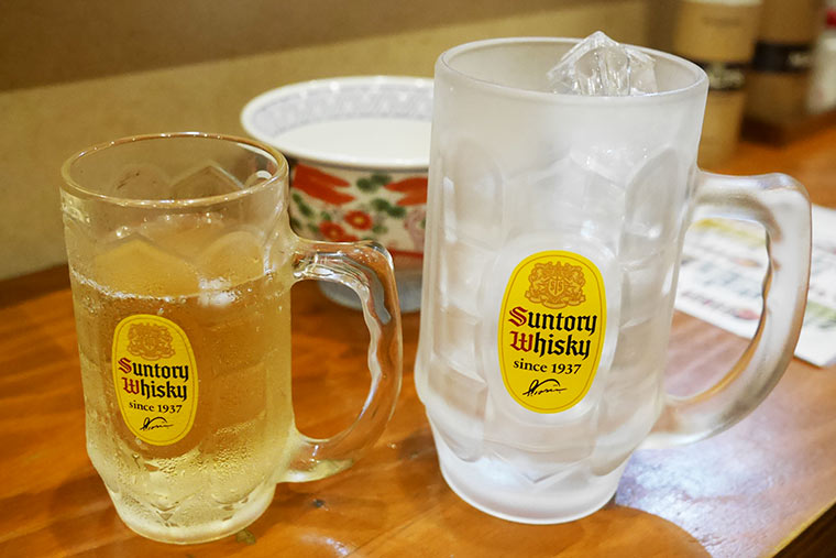 大阪 串かつカドヤ　ハイボール