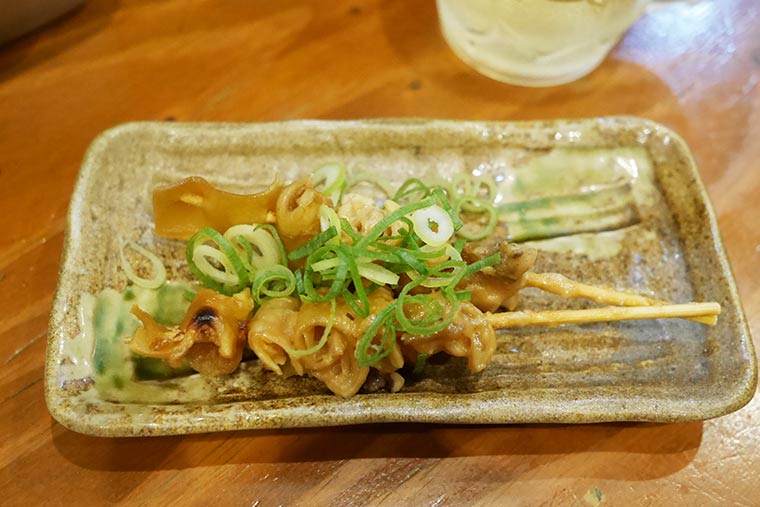 大阪 串かつ カドヤ 串カツ5本盛