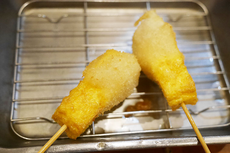 大阪 串かつ カドヤ　無料サービス