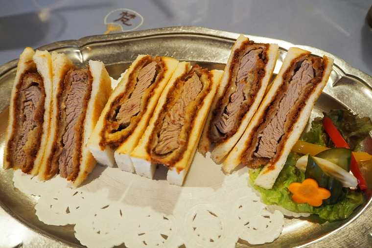 グリル梵のヘレカツサンド