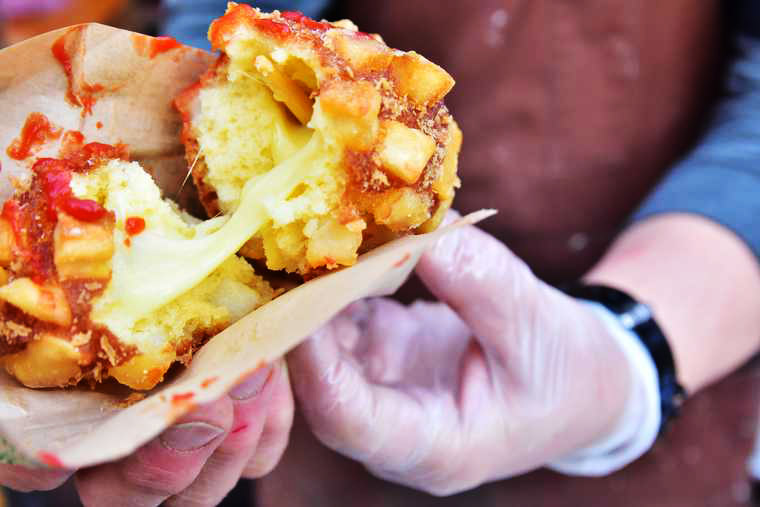 大須商店街 ロコバーガー