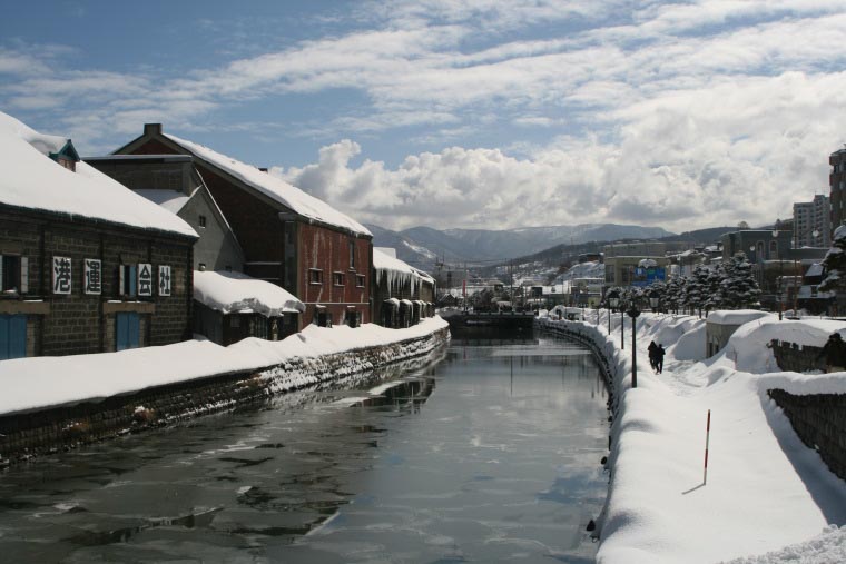 冬の小樽運河