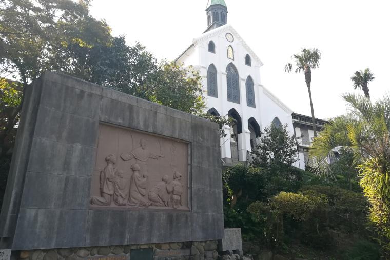 信徒発見のレリーフ