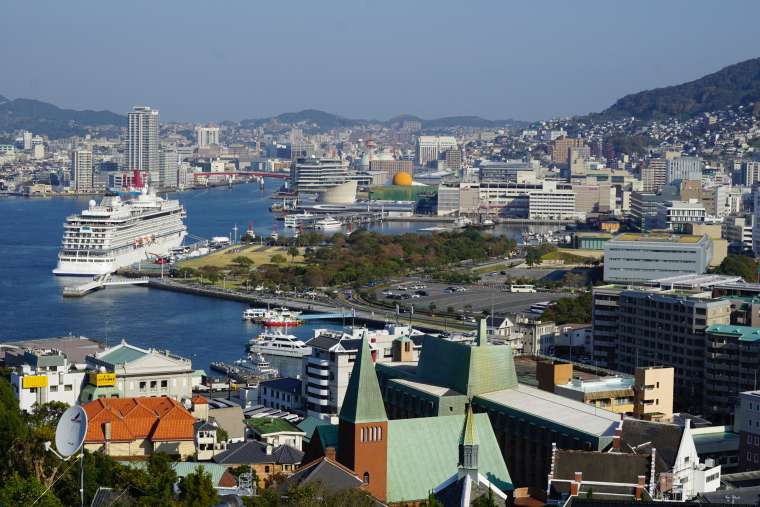 グラバースカイロードの展望台