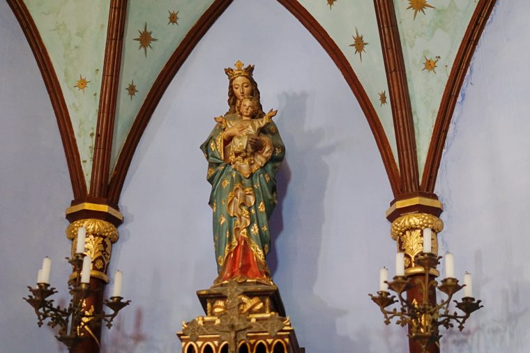 信徒発見のマリア像