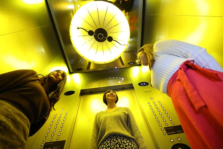 ザ パーク フロント　ホテル アット ユニバーサル・スタジオ・ジャパン エレベーター