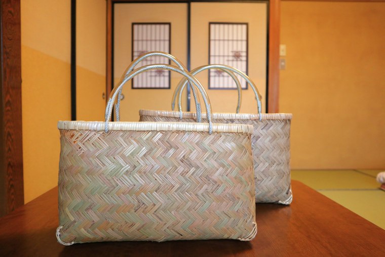 猿ヶ京温泉 料理旅館樋口 カゴバック