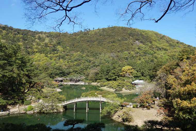 飛来峰からの眺め