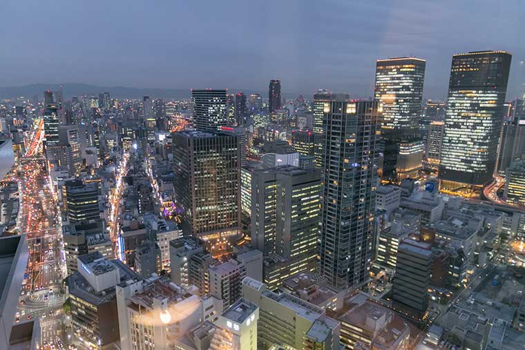 ザ・リッツ・カールトン大阪 夜景