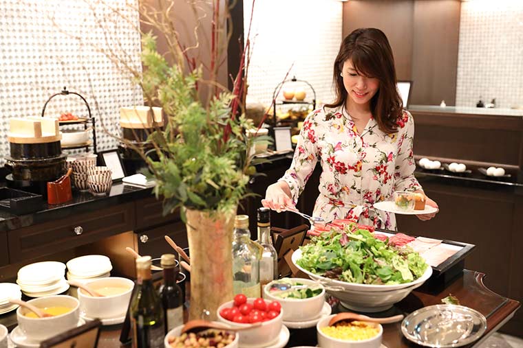 ザ・リッツ・カールトン大阪 クラブラウンジ 朝食