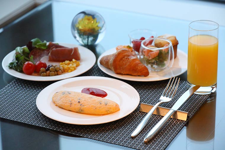 ザ・リッツ・カールトン大阪 クラブラウンジ 朝食