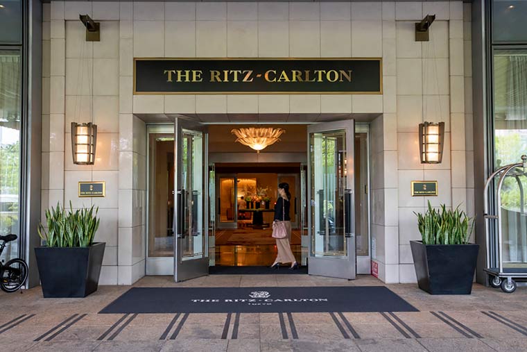 ザ・リッツ・カールトン東京　入口イメージ