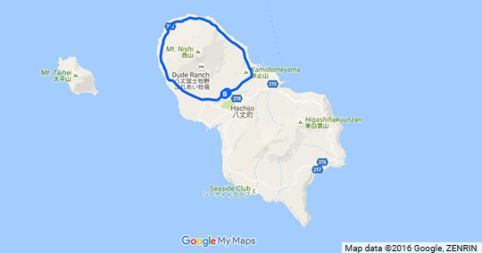 八丈富士周回コース
